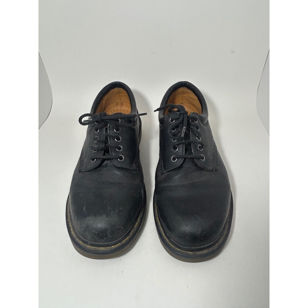 Dr. Martens 11849 8053 Black Leather Padded Collar Shoes Mens 11 Womens 12